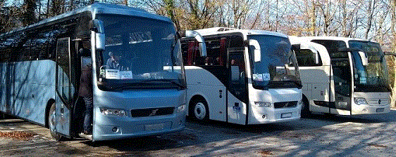 louer un autobus à la Région de la Ruhr et à Duisburg