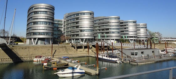 Bürogebäude Five Boats in Duisburg